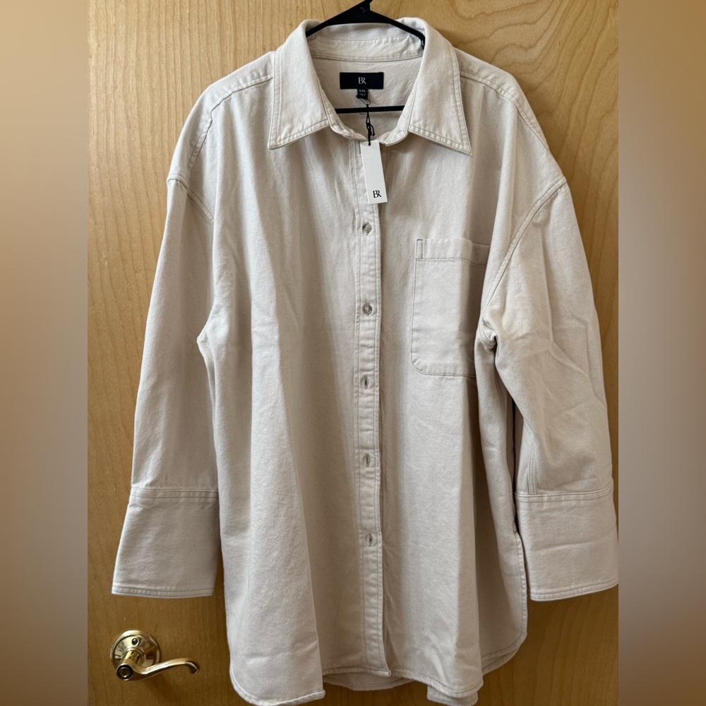 NWT Banana Republic Oversized Denim Jacket